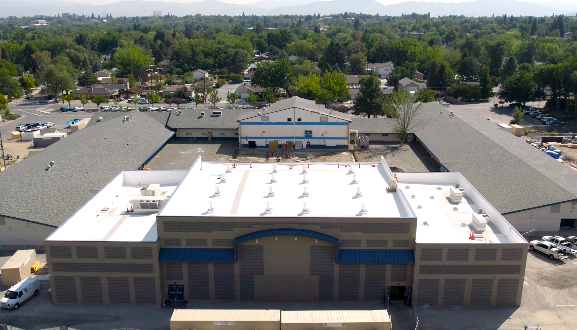  Aerial view Swope Middle School